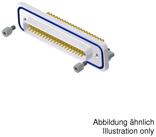 CONEC Elektronische Bauelemente GmbH-15-002223 Connector D-Subminiature Conn D-Sub PIN 62 POS 1.2mm Solder RA Thru-Hole 62 Terminal 1 Port