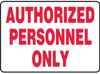 Panduit-PRS1014B7012 Beschriftungen Labels Safety Sign Polyethylene Plastic Red/White 254x355.6mm