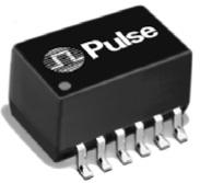 Pulse Electronics Corporation-TX1099NLT Trasformatore di telecomunicazione TX1099NLT Pulse Electronics Corporation Telecom Transformers 2(1CT:1:0.8) 1Ohm/1Ohm Prim. DCR 16 Terminal - Arrow.com