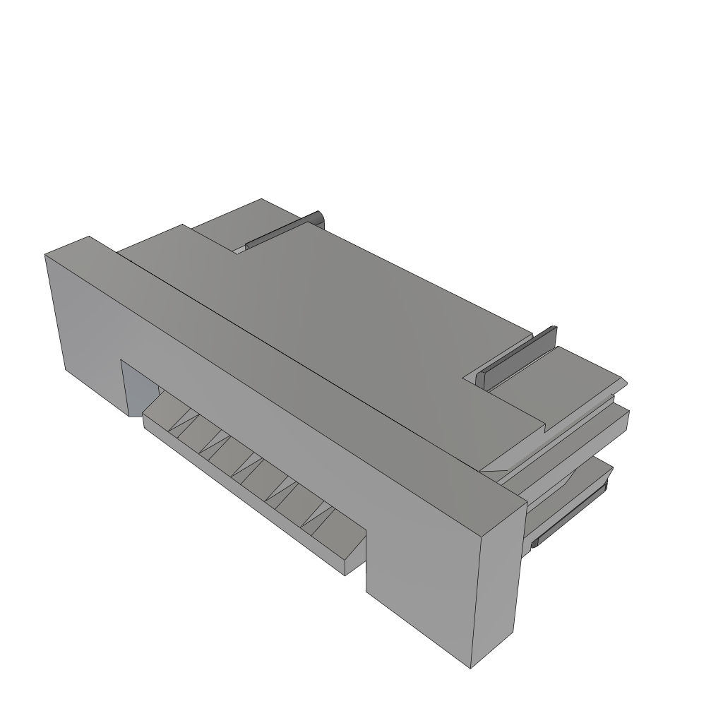 Samtec-ZF1-05-01-T-WT-TR Steckverbinder, FFC-FPC Conn FFC Connector SKT 5 POS 1mm Solder RA SMD T/R