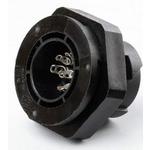 Conn Circular SKT 12 POS Solder ST Panel Mount 12 Terminal 1 Port