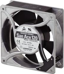 SANYO DENKI-109S424UL-30 Blowers and Fans AC Fan Axial Ball Bearing 115V 83CFM/95.4CFM 40dB/43dB 120 X 120 X 38mm Sensor