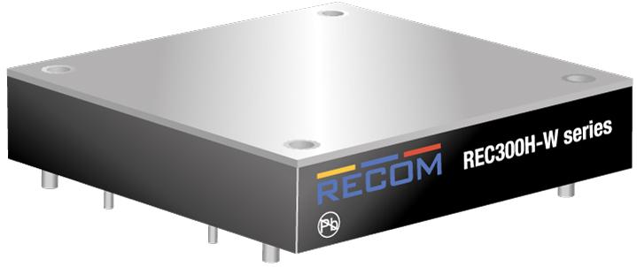RECOM Power-REC300H-2448SW Convertisseur CC en CC et module de régulateur de commutation Module DC-DC 24VIN 1-OUT 48V 6.25A 300W 9-Pin Half-Brick Tube