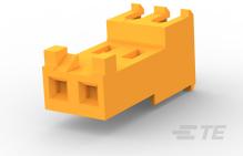 TE Connectivity-644465-2 Steckverbinderleisten und Leiterplattenbuchsen Conn IDC Connector RCP 2Power POS 3.96mm IDT RA Cable Mount Bag/Box