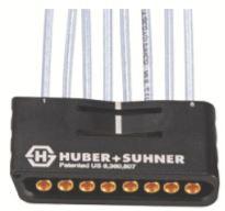 HUBER+SUHNER-MF53/1X8A_21MXP/11SK/610 Andere Kabelbaugruppen Cable Assembly 0.61m 8(SMA) to 8POS Wire to Board 8 to 8 POS F-F Tape
