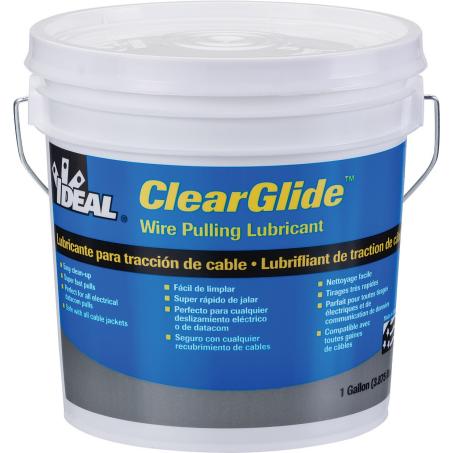 IDEAL INDUSTRIES, INC-31-381 Industrial Lubricants Clearglide Wire Pulling Lubricant, 1 -Gallon Pail