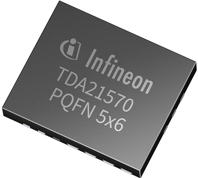 Infineon Technologies AG-TDA21570AUMA1 Modules et circuits intégrés d’alimentation spécialisés Smart Power Stage 42-Pin PQFN EP T/R
