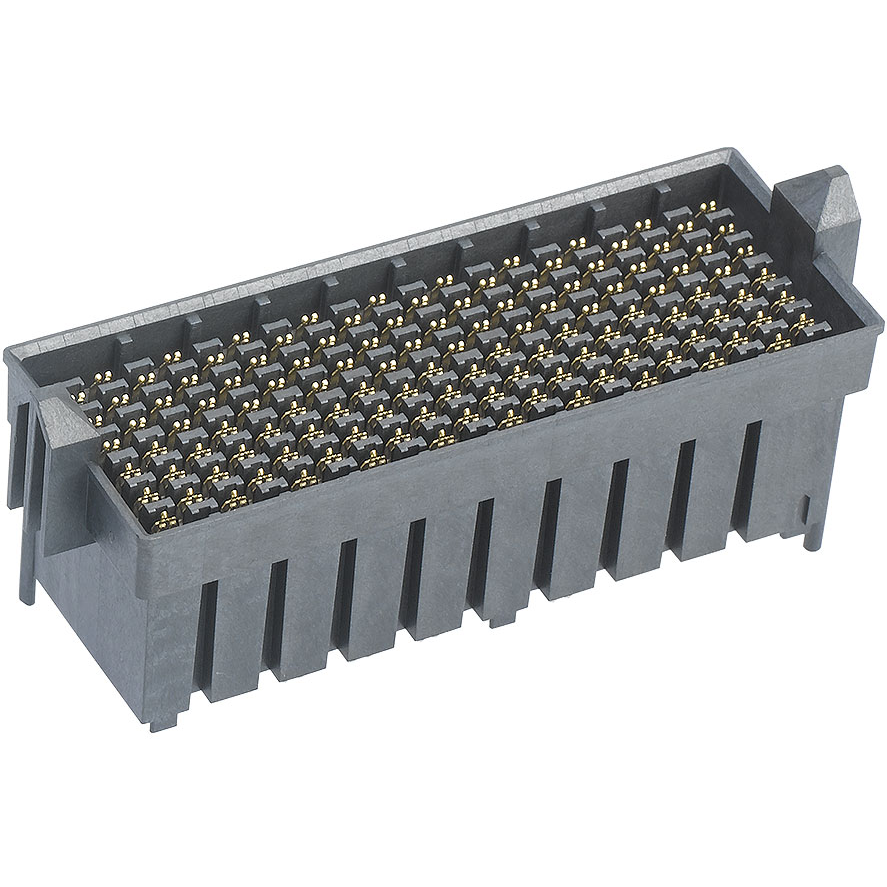 Molex-170814-0039 Connector Backplane Conn Backplane RCP 216 POS 2.8mm Solder ST Thru-Hole NeoScale Tray