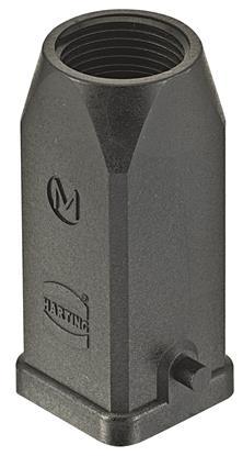 HARTING-19200030426 Schrumpfbalgenadapter Hood 180° 3A Shell Size Polycarbonate Single Lock Han®