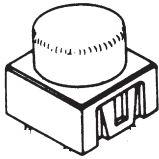 C&K-BTN K02 50 Schalterzubehör Switch Access Round Button Tactile Switch Bulk