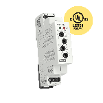 Time Delay Relay 12 to 240VDC 12 to 240VAC 16A SPDT(17.6x64x90)mm DIN Rail