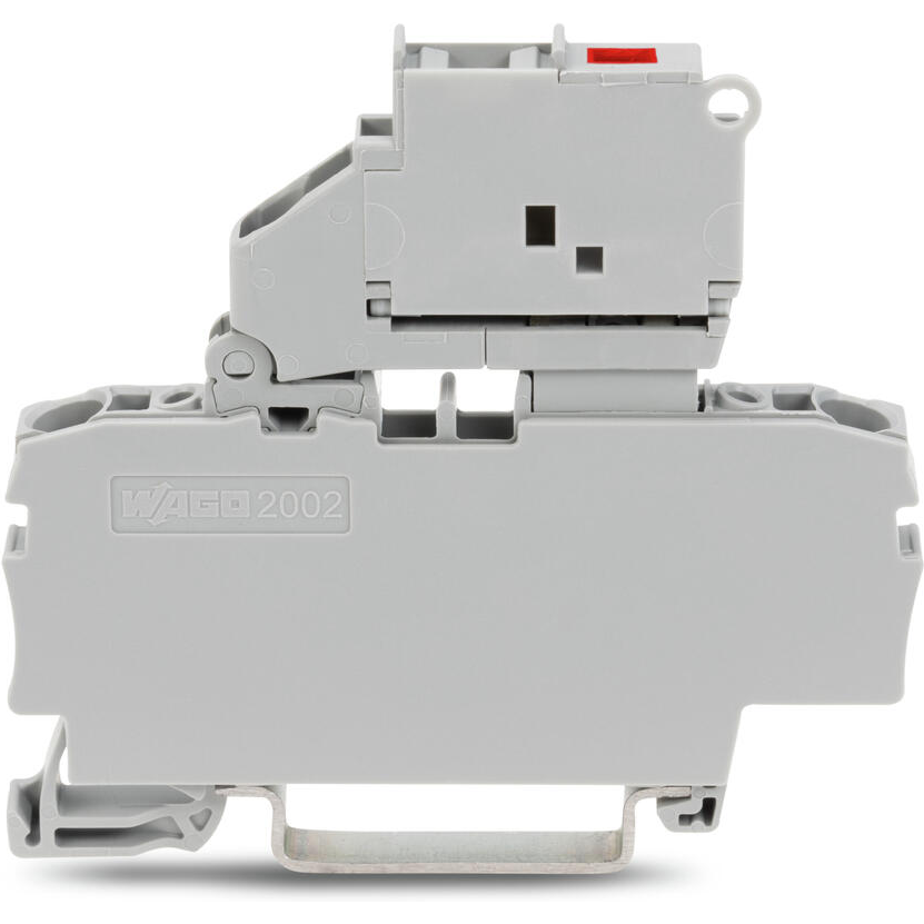 WAGO-2002-1611/1000-867 Connector Terminal Blocks Conn Terminal Block 2 POS Push-In Cage Clamp T DIN Rail 10A Box