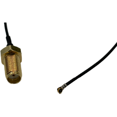 ADAM TECH-CA-DKCA1-305L0-AJI5 Kabelbaugruppen Koaxial Cable Assembly 1.13mm Cable 0.305m IPEX to SMA F-PL Bag