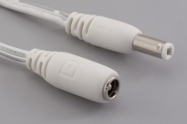 Tensility International-10-01253 Cable Assembly DC Power Cable Assembly 1.83m DC Power Plug to DC Power Jack 2 to 2POS PL-RCP 18AWG