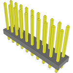 Conn Unshrouded Header HDR 20 POS 2mm Solder ST Top Entry Thru-Hole Bulk