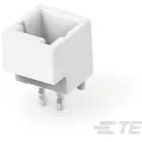 TE Connectivity-1-2232826-2 Steckverbinderleisten und Leiterplattenbuchsen Conn Shrouded Header (4 Sides) HDR 2 POS 2mm Solder ST Thru-Hole Tray