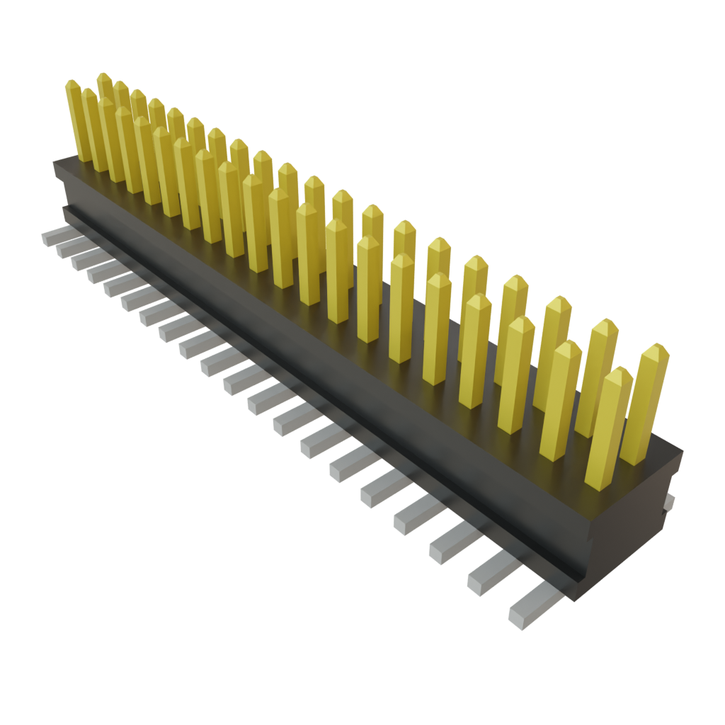Samtec-FTSH-120-01-L-DV-A Steckverbinderleisten und Leiterplattenbuchsen Conn Unshrouded Header HDR 40 POS 1.27mm Solder ST Top Entry SMD TIGER CLAW™ Tube
