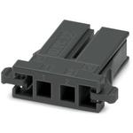 Conn Housing RCP 2 POS 5.08mm Crimp ST Cable Mount Black Cardboard