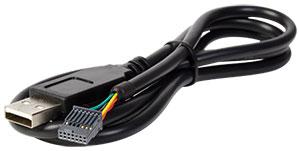 Same Sky (formerly CUI Devices)-AMT-14C-1-036-USB Assemblage de câble autre Cable Assembly Round 0.914m 28AWG Wire to Board to USB Type A 14 to 5 POS F-M Viewpoint™