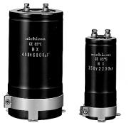 Nichicon-LNX2W472MSEH Kondensator, Aluminium Cap Aluminum Lytic 4700uF 450V 20% (76.2 X 150mm) Clamp Mount Screw 16.9A 20000h 85°C Bulk