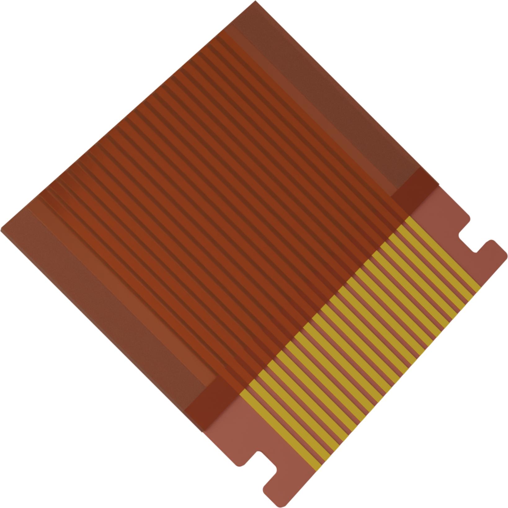 Molex-15026-0220 Assemblage de câble plat/ruban Cable Assembly 0.051m 0.5mm 20 to 20 POS FFC Jumper to FFC Jumper M-M Premo-Flex LVDS Jumper Bag