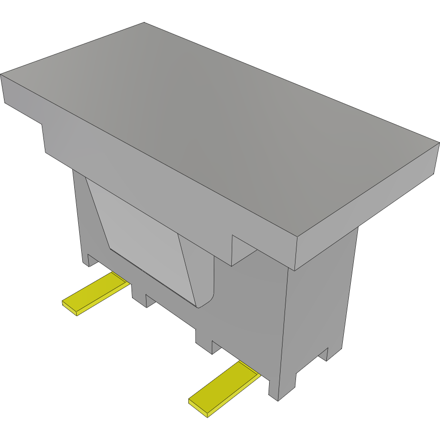 Samtec-SMM-103-02-L-S-P-TR Steckverbinderleisten und Leiterplattenbuchsen Conn Socket Strip SKT 3 POS 2mm Solder ST Top Entry SMD TIGER EYE™ T/R