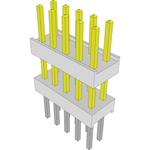 Conn Board Stacker HDR 10 POS 2.54mm Solder ST Top Entry Thru-Hole Bulk