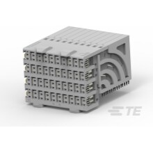 TE Connectivity-2065657-1 Steckverbinder, Mutterplatine Conn Hard Metric F 80 POS 2.5mm Press Fit RA Thru-Hole Tube