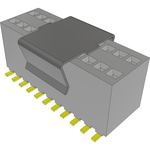 Conn Socket Strip SKT 22 POS 1.27mm Solder ST Top Entry SMD T/R