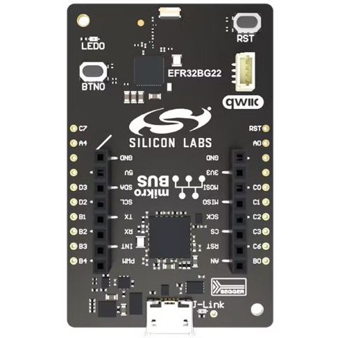 Silicon Labs-BG22-EK4108A RF/Drahtlos-Entwicklungsplatinen und Kits Cost-Effective Bluetooth SoC Explorer Kit