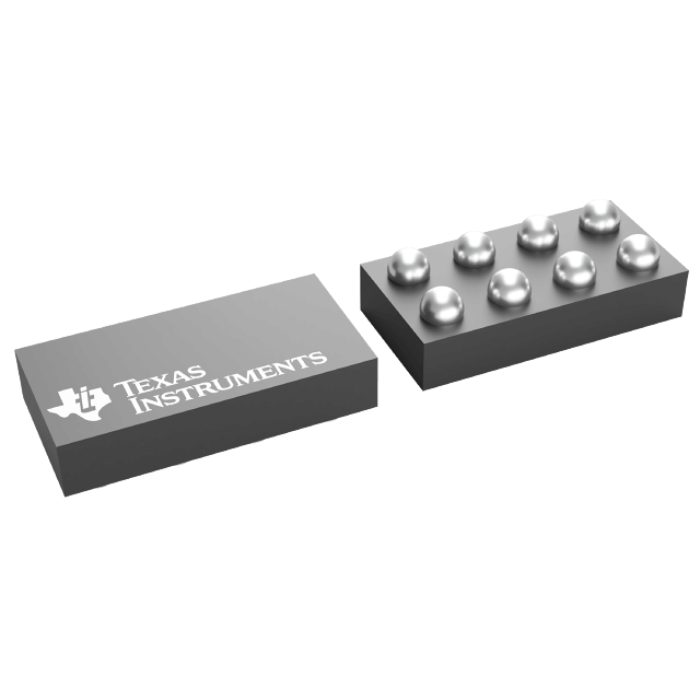 Texas Instruments-TPS22999YCHR Strombegrenzungsschaltern Current Limit SW 1-IN 1-OUT 0.1V to 4.5V 1.5A 8-Pin DSBGA T/R