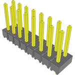 Conn Unshrouded Header HDR 16 POS 2.54mm Solder ST Top Entry Thru-Hole Bulk