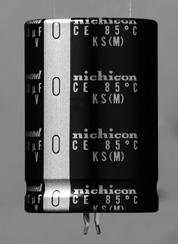 Nichicon-LKS1V332MESA Kondensator, Aluminium Cap Aluminum Lytic 3300uF 35V 20% (25 X 20mm) Snap-In 10mm 1.5A 1000h 85°C Bulk