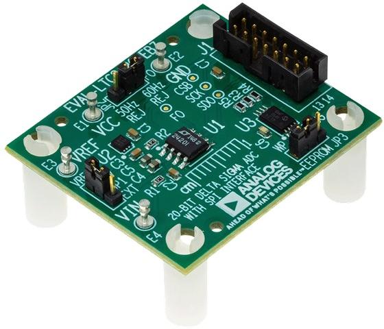 Analog Devices-EVAL-LTC2420-EBZ Cartes et kits de développement de conversion de données LTC2420 ADC Evaluation Board Graphical User Interface IDE