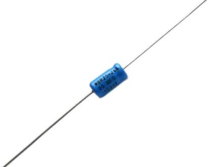 Illinois Capacitor-WBR50-50A Kondensator, Aluminium Cap Aluminum Lytic 50uF 50V -10% to 150% (10.16 X 47.75mm) Axial 7.7 Ohm 0.06A 2000h 85°C