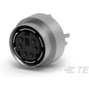 TE Connectivity-750327-1 Connector Circular Conn Circular DIN SKT 6 POS Solder ST Thru-Hole 6 Terminal 1 Port Tube