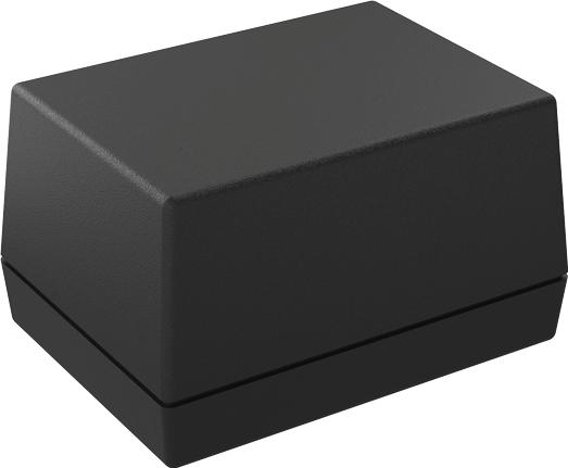 Serpac Electronic Enclosures-1332AA,BK Cajas, compartimentos y anaqueles Textured Top Desktop Enclosure with 2AA Battery Compartment, 4.38x 3.25x2.50 in.