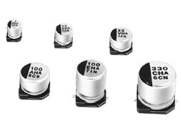 Panasonic-EEE-HAC221XAP Kondensator, Aluminium Cap Aluminum Lytic 220uF 16V 20% (6.3 X 7.7mm) SMD 0.105A 1000h 105°C Automotive T/R