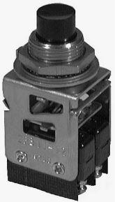 Honeywell-2PB12-T2 Botón pulsador Switch Push Button N.O./N.C. DPDT Round Plunger 5A 250VAC 30VDC Momentary Panel Mount PC Turret