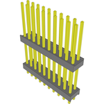 Conn Board Stacker HDR 20 POS 2.54mm Solder ST Top Entry Thru-Hole Bulk