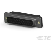 TE Connectivity-1658610-2 Steckverbinder, D-Sub Conn D-Sub SKT 25 POS 1.38mm IDT RA Cable Mount 25 Terminal 1 Port Tube