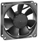 ebm-papst-8414N Blowers and Fans DC Fan Axial Ball Bearing 24V 18V to 28V 40.6CFM 32dB 80 X 80 X 25.4mm