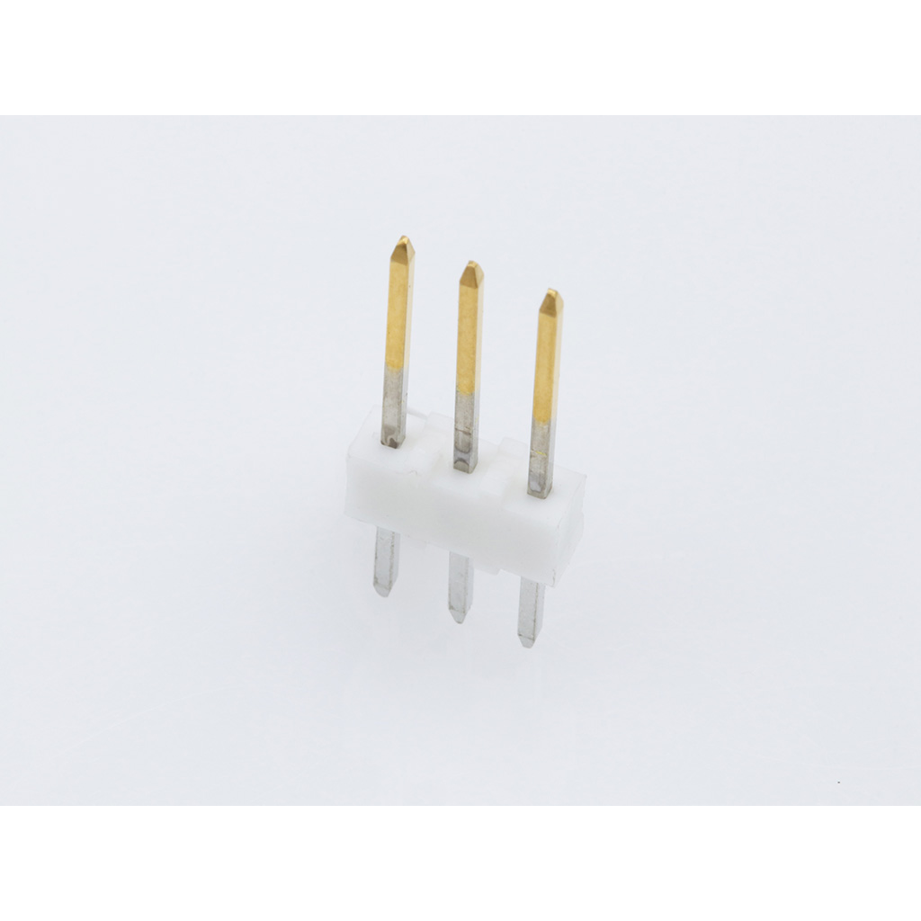 Molex-22102031 Connector Headers and PCB Receptacles Conn Unshrouded Header HDR 3 POS 2.54mm Solder ST Thru-Hole KK Bag