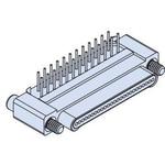 Series 89 Nanominiature Connectors Single Row Right Angle Printed Circuit Board