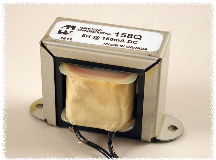 Hammond Manufacturing-158Q Inductor Leaded Filter Choke 5000000uH 15% 0.15A 105Ohm DCR Solder Lug