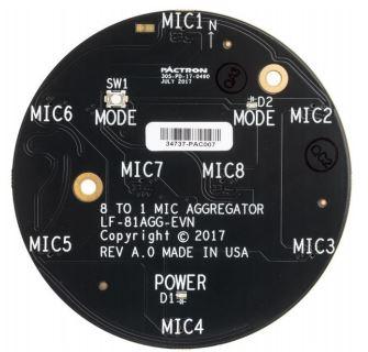 Lattice Semiconductor-LF-81AGG-EVN Development Kits and Tools 8 to 1 Mic Aggregator Board