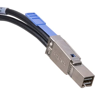 Amphenol Communications Solutions-601760010 Andere Kabelbaugruppen CABLE ASSEMBLY, ROUND, MINISAS HD TO MINISAS HD 4X, 30 - 28 AWG, 12GBPS