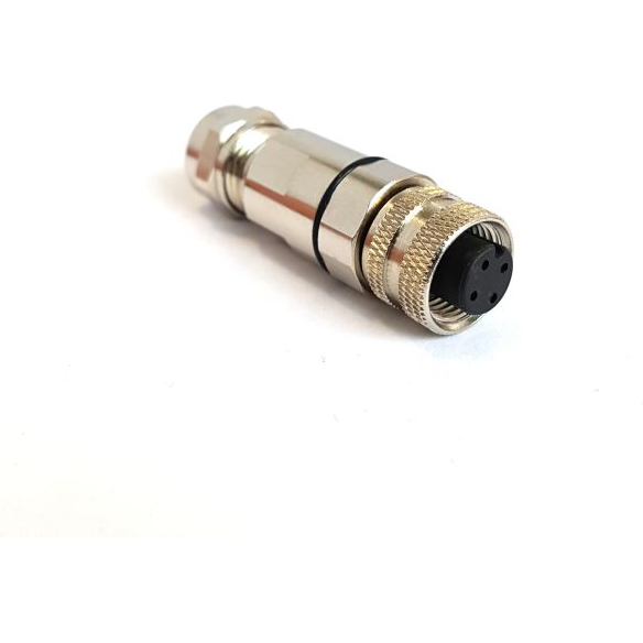 Bulgin Components PLC-PXMBNI12FBF03ASCPG7 Steckverbinder, rund Conn M12 Circular SKT 3 POS Solder ST Cable Mount 3 Terminal 1 Port Buccaneer Bulk