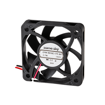 Same Sky (formerly CUI Devices)-CFM-6025BG-270-434 Gebläse und Lüfter 24 V, 250 mA, 60 x 60 x 25 mm, Dc Fan