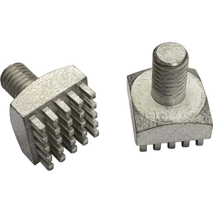 ADAM TECH-HCT-P-ET-M6-A Terminali connettore Power Tap Terminal Brass M 13mm Matte Tin Over Nickel